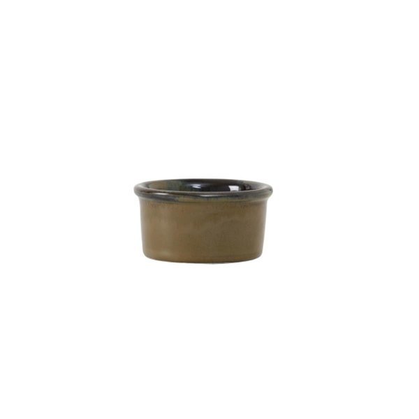 Tuxton Vitrified China Ramekin Agave - 2.5 oz - 2 Dozen GAA-752